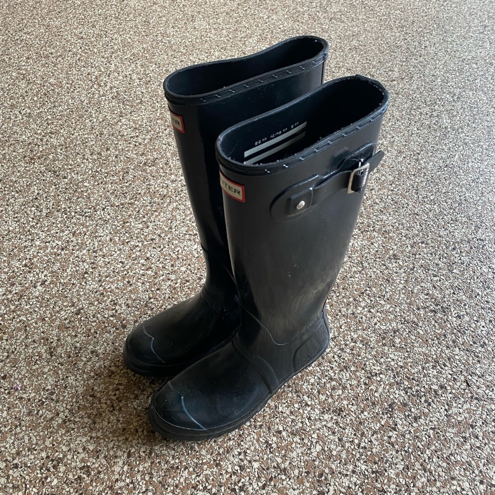 Hunter boots tall